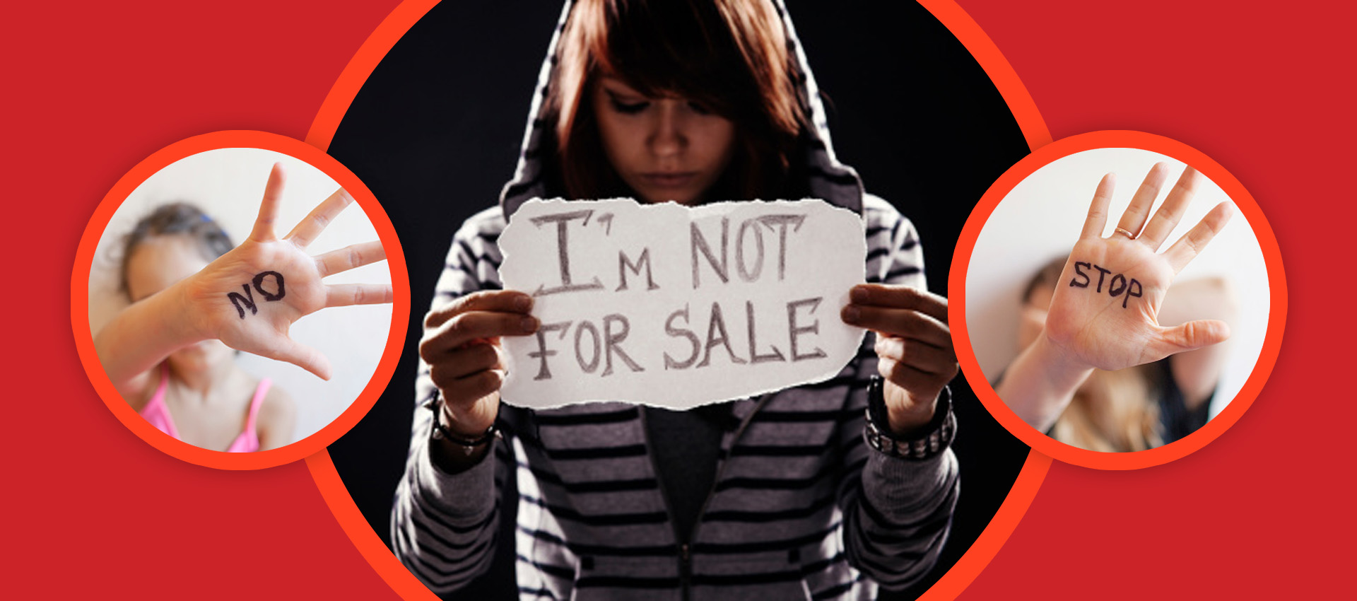 Stop human trafficking and modern day slavery